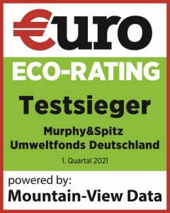 Siegel €uro ECO-Rating Testsieger