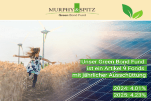 Bild zur News über die Ausschüttung des Murphy&Spitz Green Bond Fund 2025