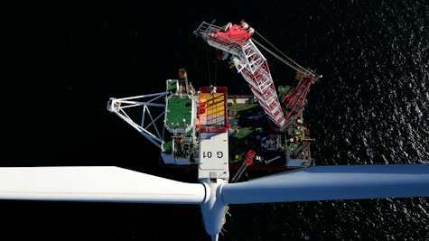 Ziton: Wartung einer Offshore Windenergieanlage