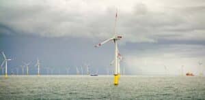 Offshore Windpark von Orsted